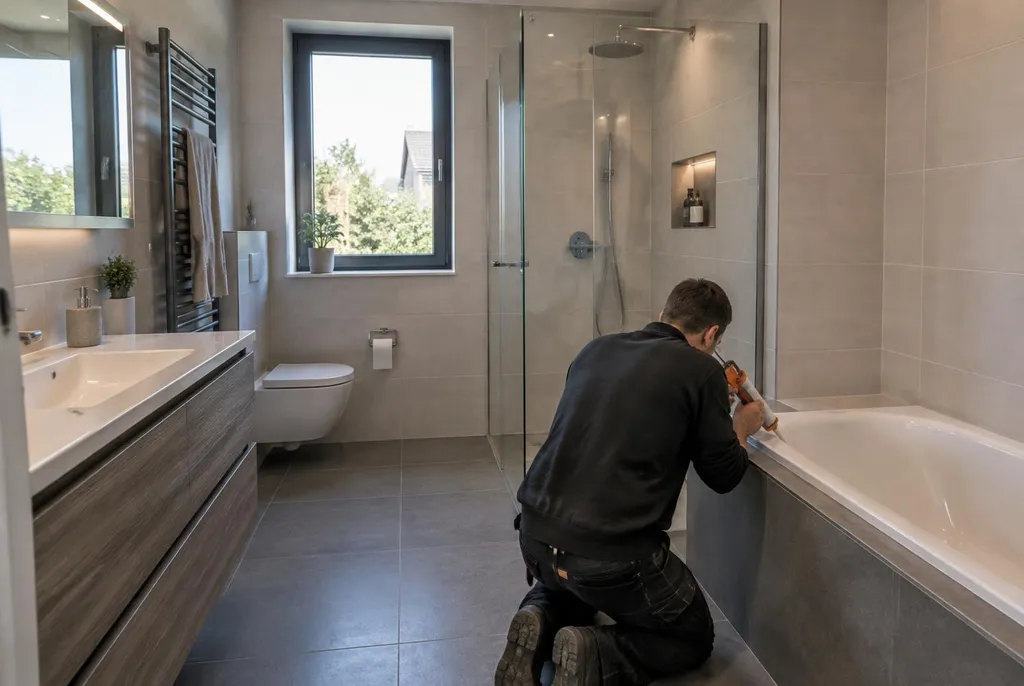 Kitbedrijf Vinkeveen – badkamer kit vervangen bij de douche
